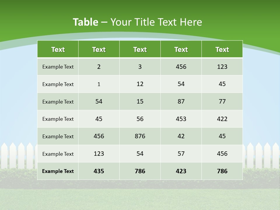 Yard Sale PowerPoint Template