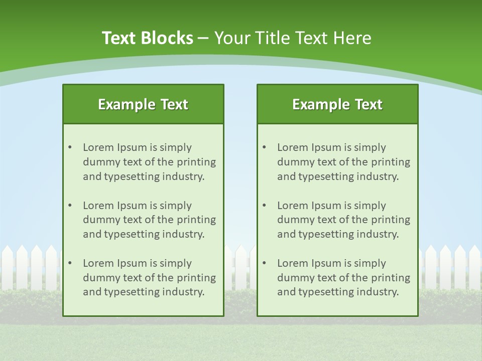 Yard Sale PowerPoint Template