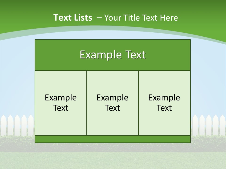 Yard Sale PowerPoint Template