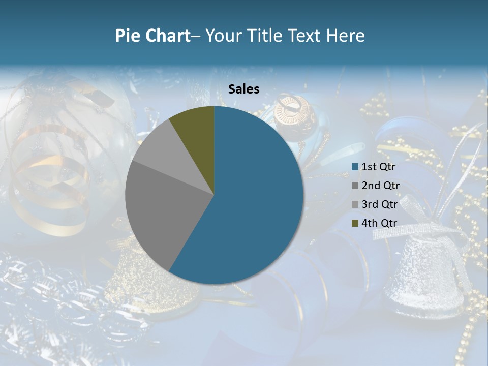 Image Curled Winter PowerPoint Template
