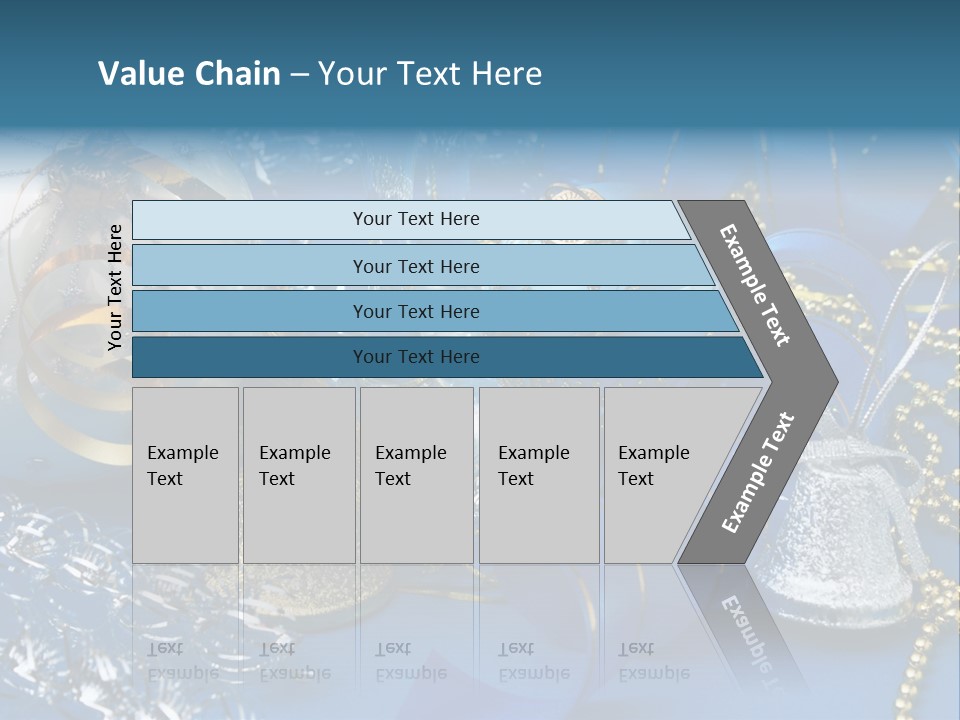 Image Curled Winter PowerPoint Template