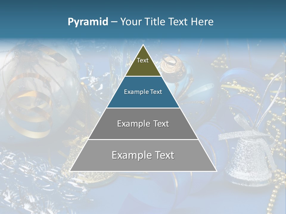 Image Curled Winter PowerPoint Template