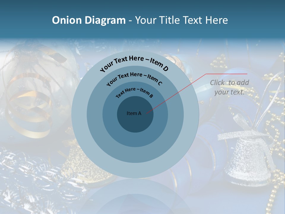 Image Curled Winter PowerPoint Template