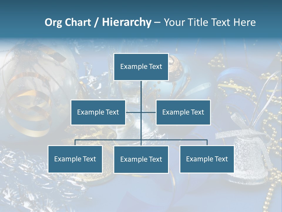 Image Curled Winter PowerPoint Template