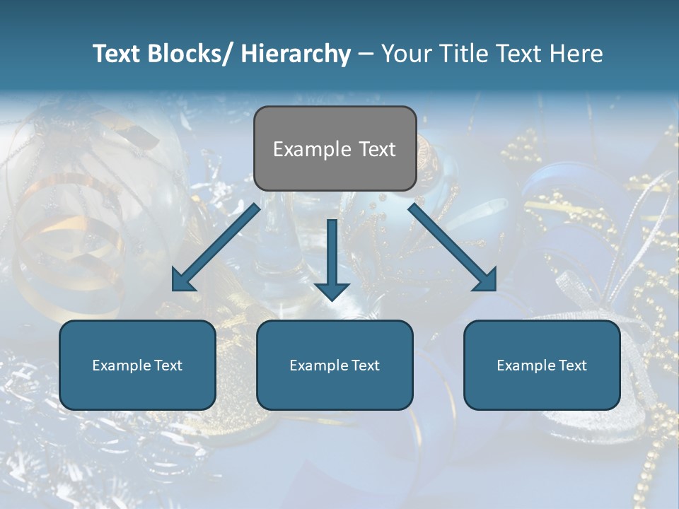 Image Curled Winter PowerPoint Template