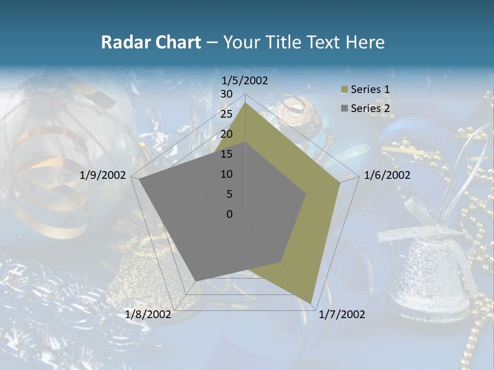 Image Curled Winter PowerPoint Template