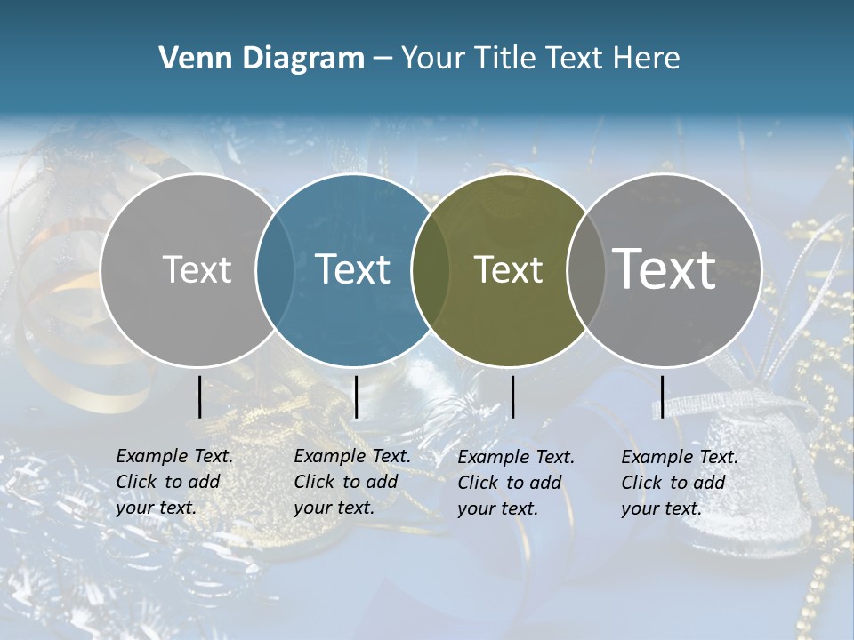 Image Curled Winter PowerPoint Template