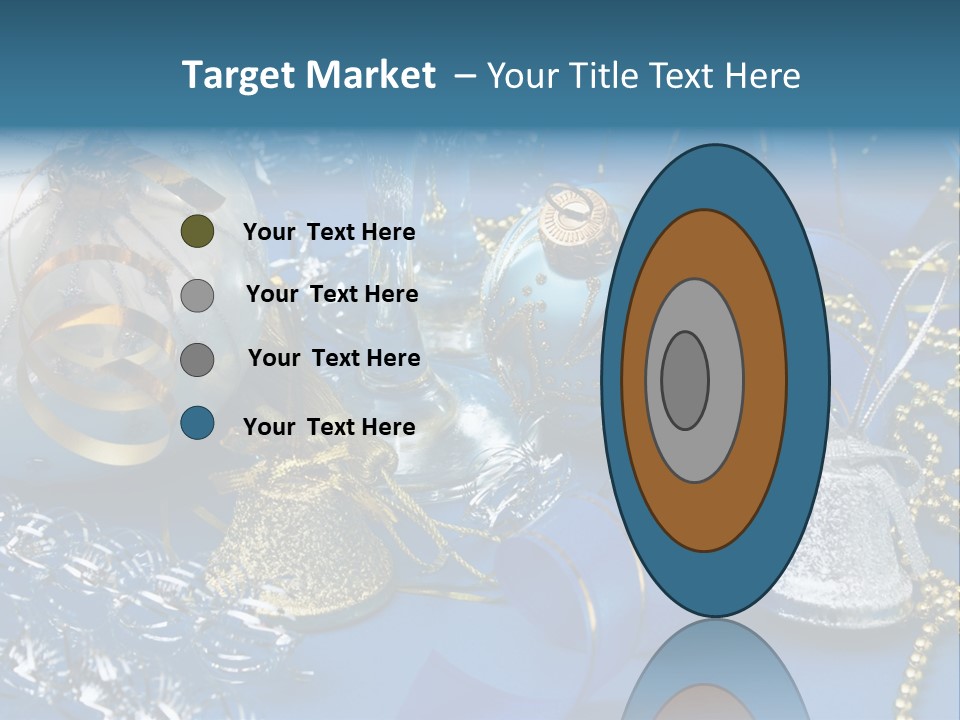 Image Curled Winter PowerPoint Template