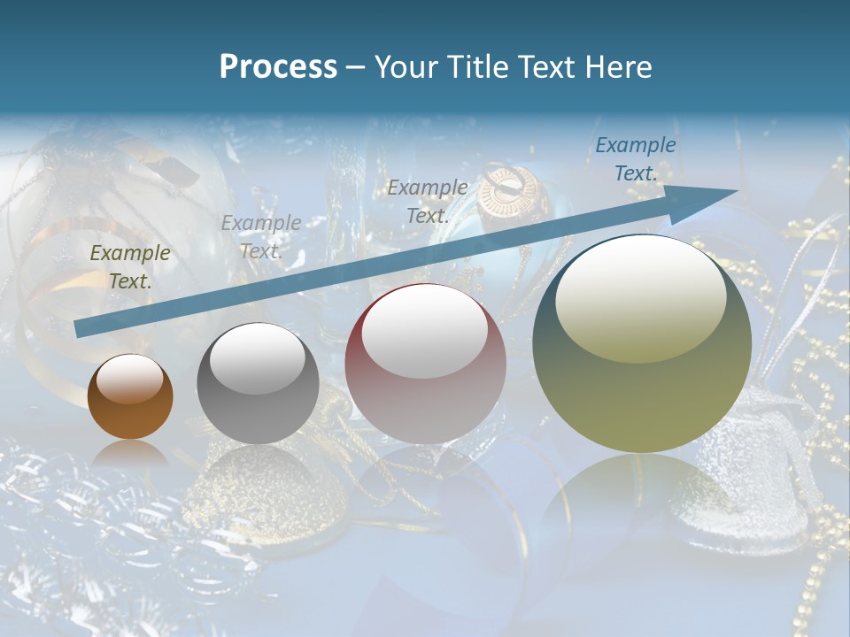 Image Curled Winter PowerPoint Template