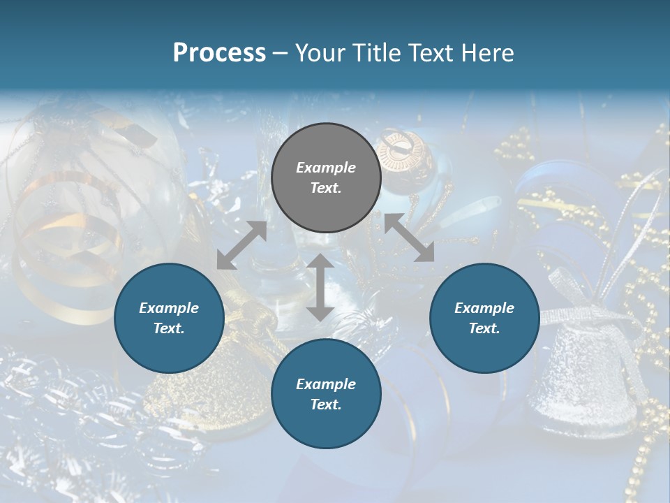 Image Curled Winter PowerPoint Template