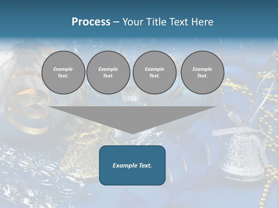 Image Curled Winter PowerPoint Template