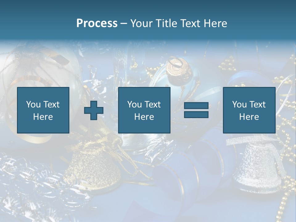 Image Curled Winter PowerPoint Template