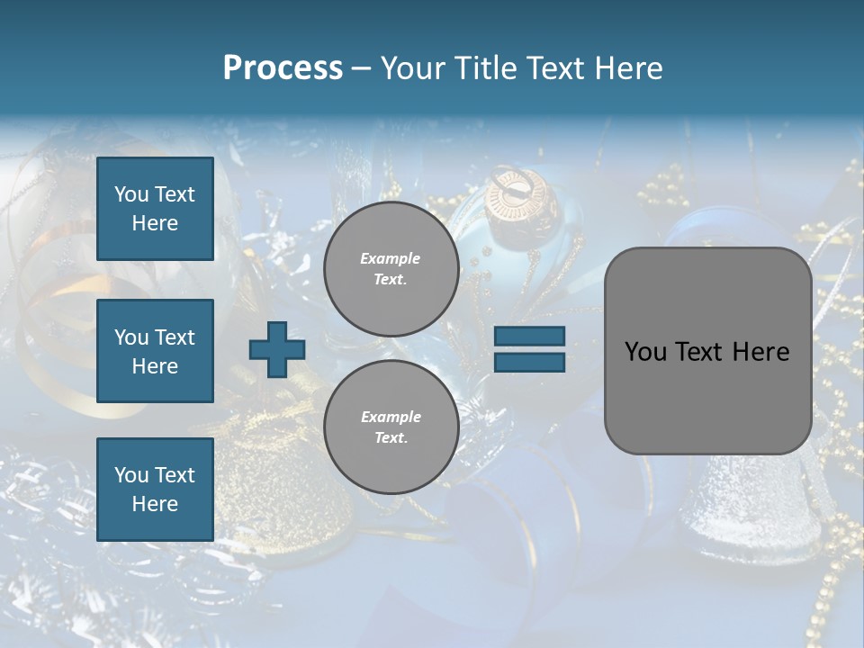 Image Curled Winter PowerPoint Template