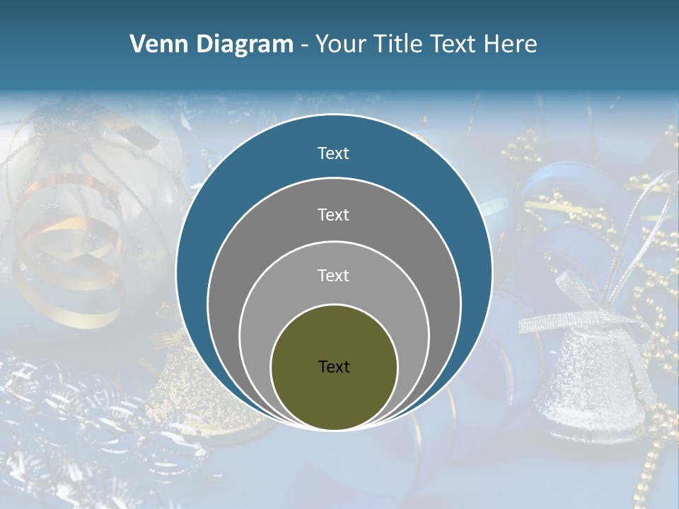 Image Curled Winter PowerPoint Template