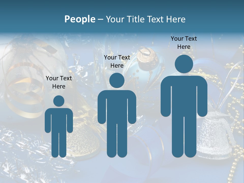 Image Curled Winter PowerPoint Template