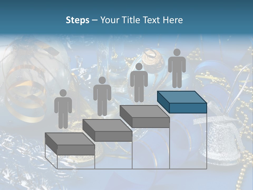 Image Curled Winter PowerPoint Template