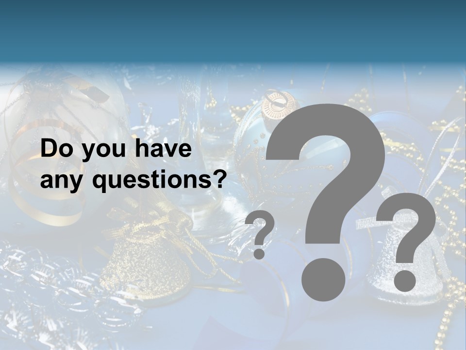 Image Curled Winter PowerPoint Template