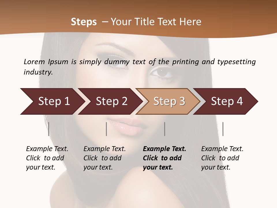 Beauty Hair PowerPoint Template