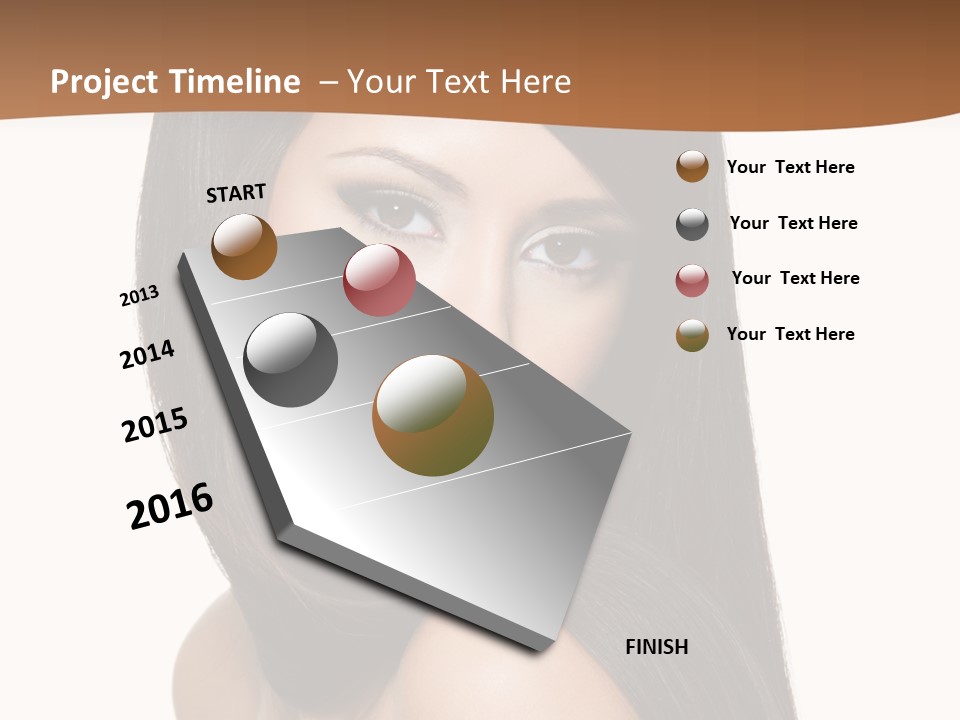 Beauty Hair PowerPoint Template
