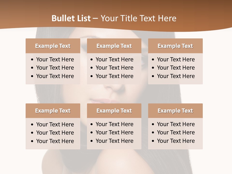 Beauty Hair PowerPoint Template