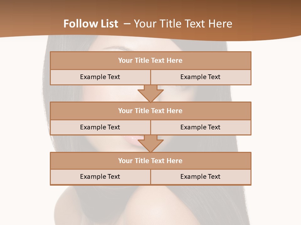 Beauty Hair PowerPoint Template