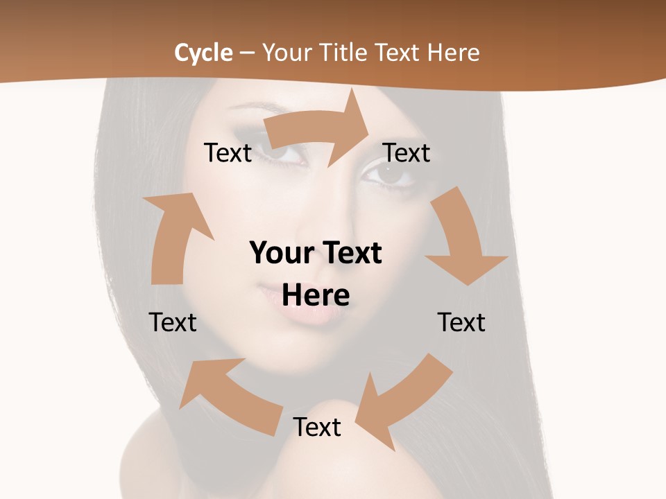 Beauty Hair PowerPoint Template