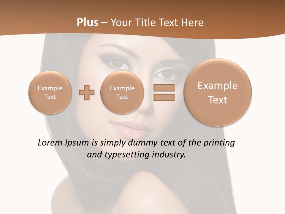 Beauty Hair PowerPoint Template