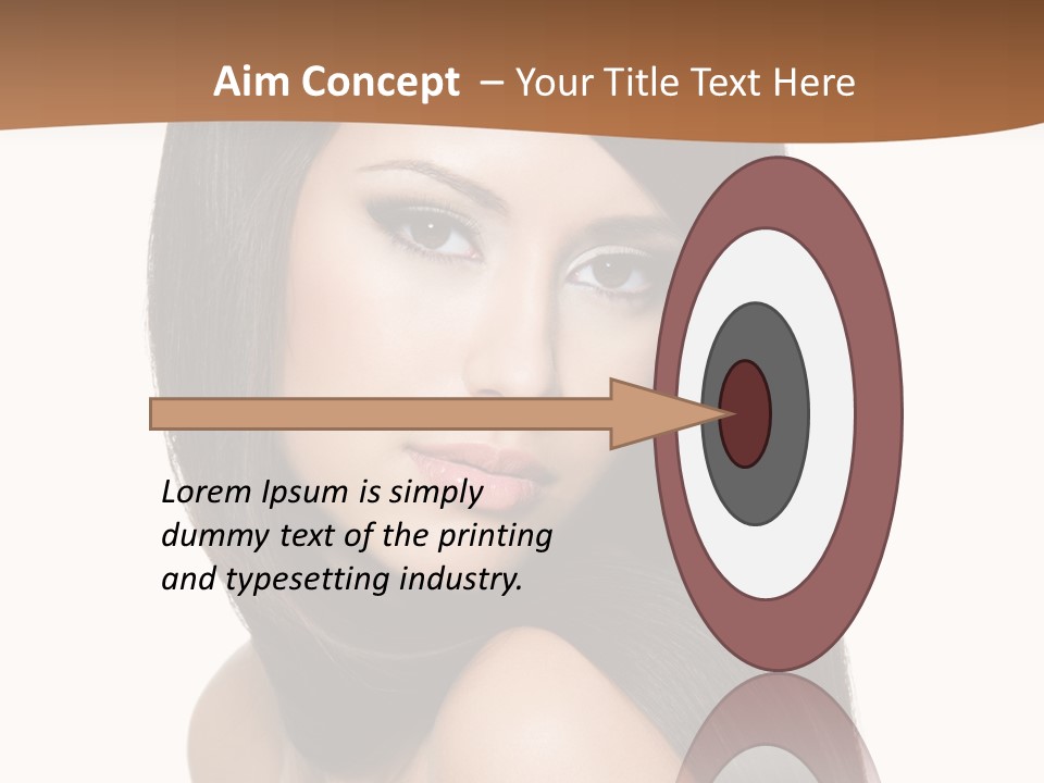 Beauty Hair PowerPoint Template