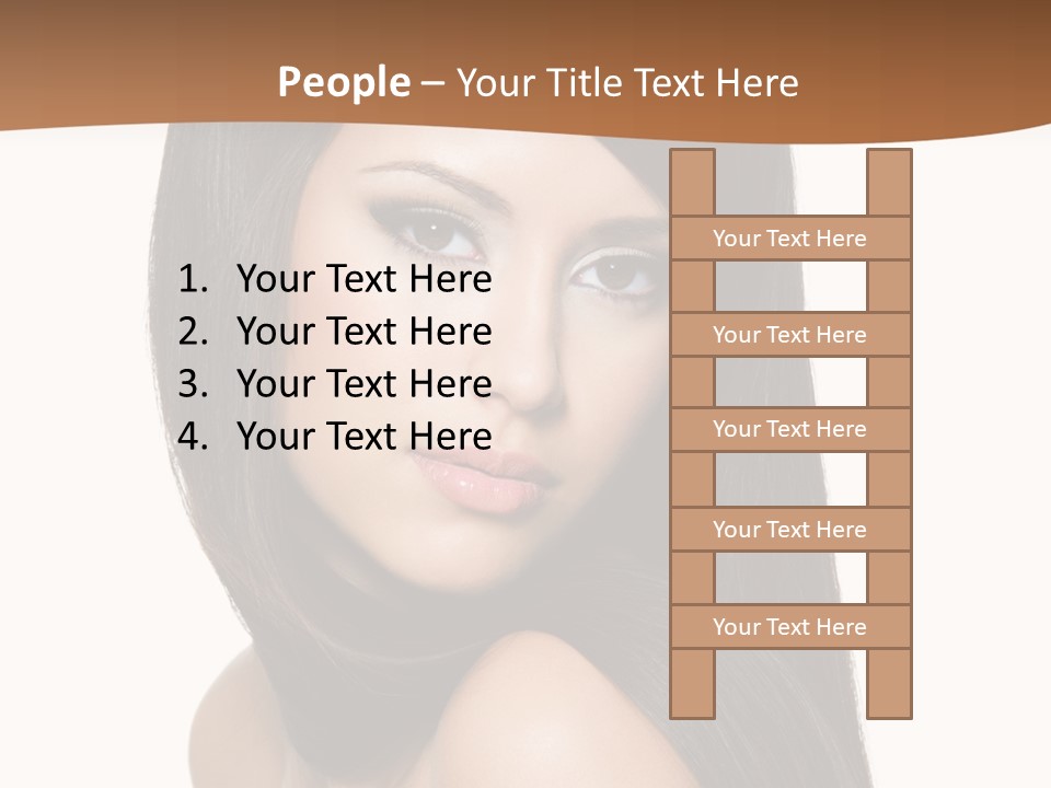 Beauty Hair PowerPoint Template