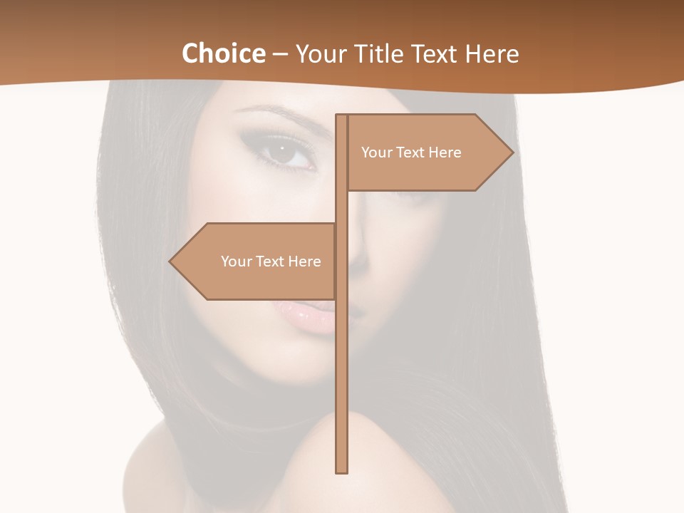 Beauty Hair PowerPoint Template