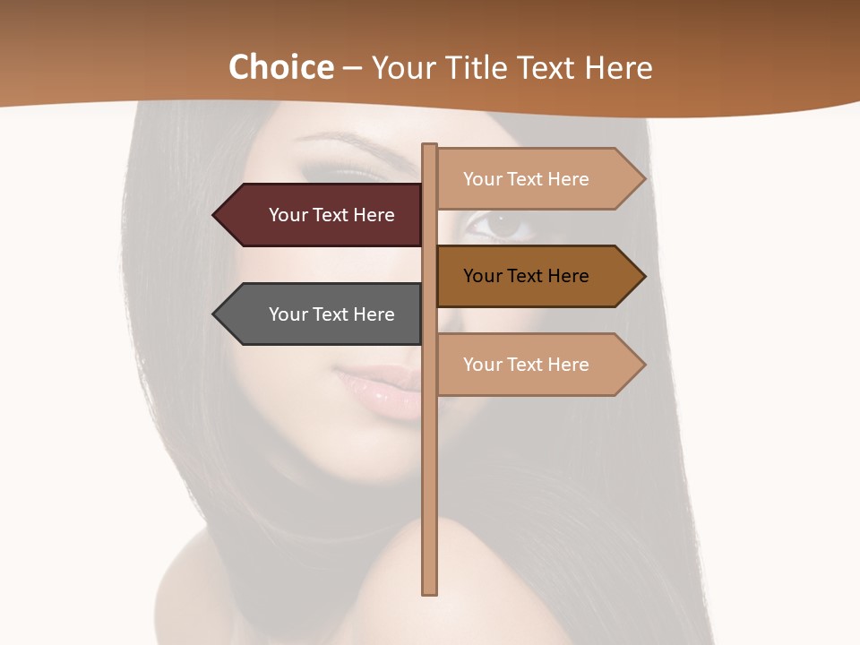 Beauty Hair PowerPoint Template