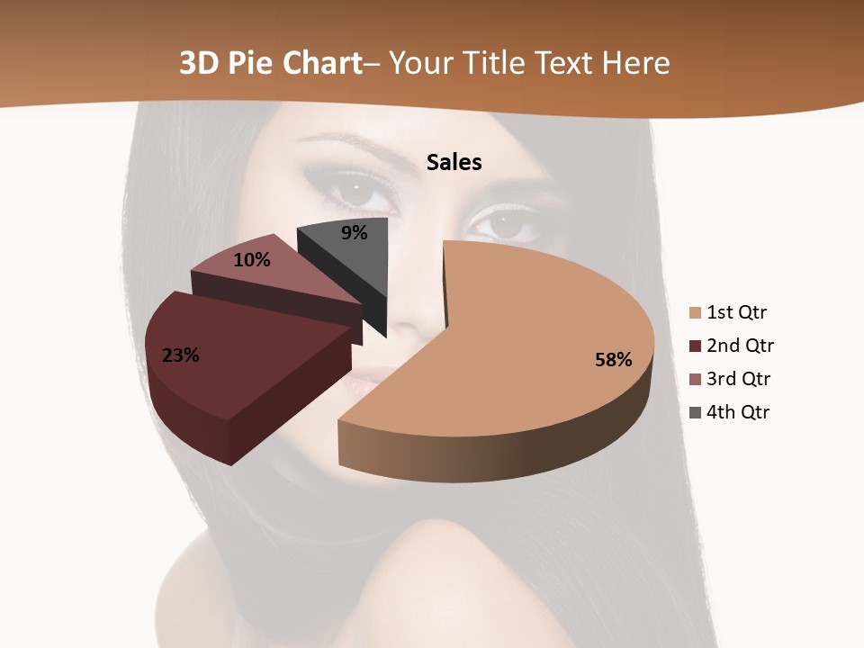 Beauty Hair PowerPoint Template