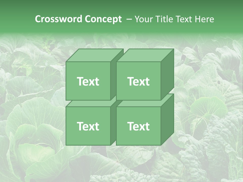 Closeup Homegrown Cultivated PowerPoint Template
