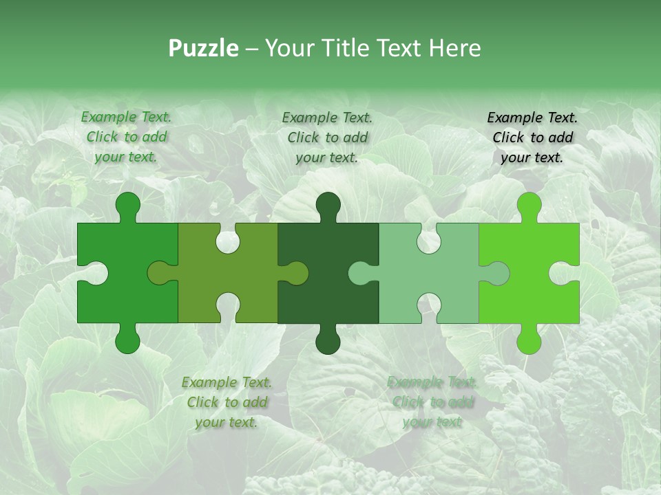 Closeup Homegrown Cultivated PowerPoint Template