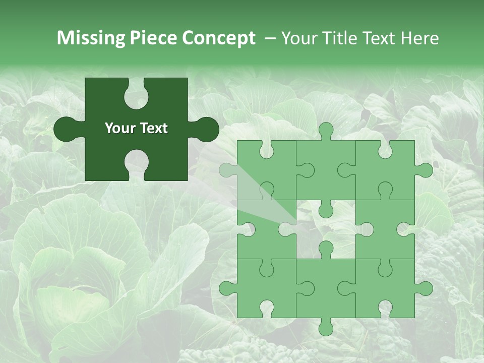 Closeup Homegrown Cultivated PowerPoint Template