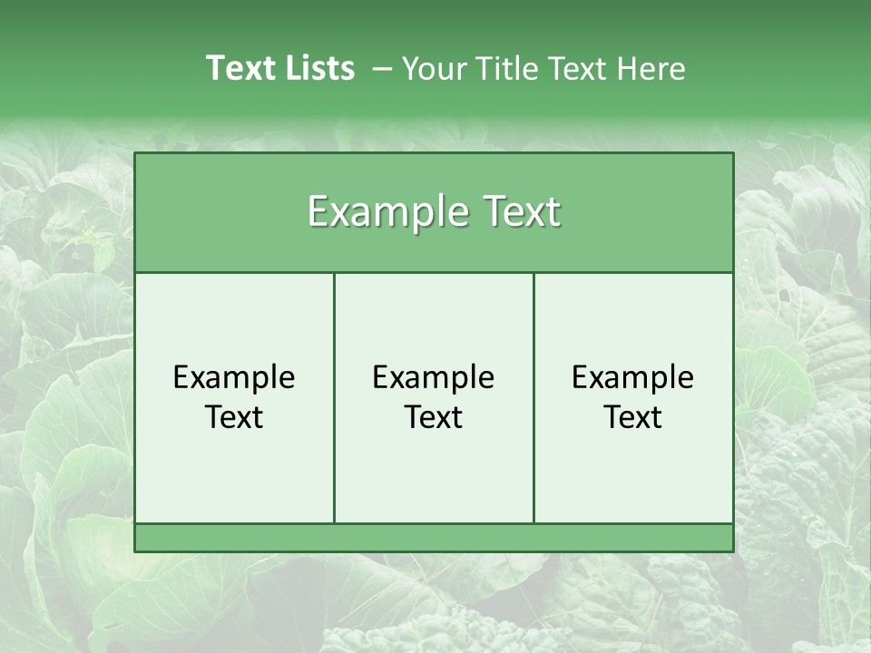 Closeup Homegrown Cultivated PowerPoint Template