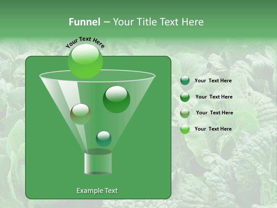 Closeup Homegrown Cultivated PowerPoint Template