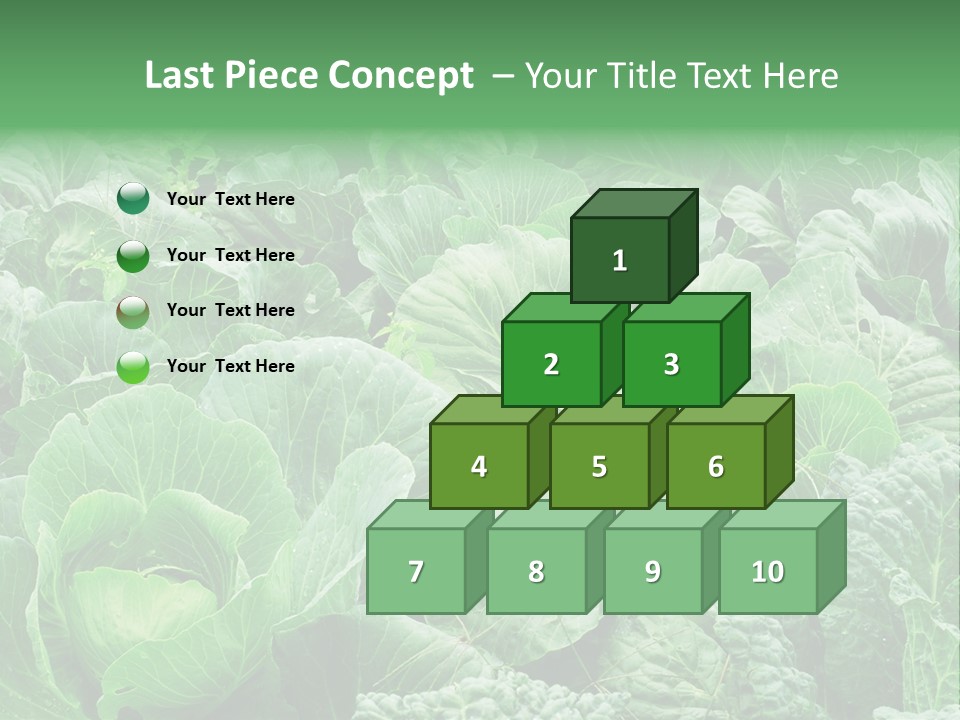 Closeup Homegrown Cultivated PowerPoint Template