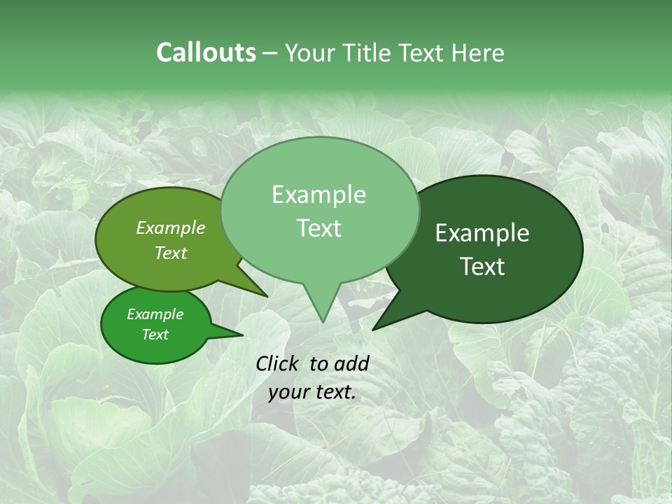 Closeup Homegrown Cultivated PowerPoint Template