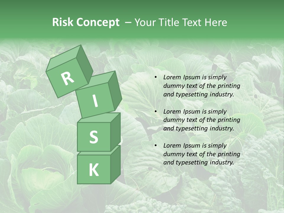 Closeup Homegrown Cultivated PowerPoint Template