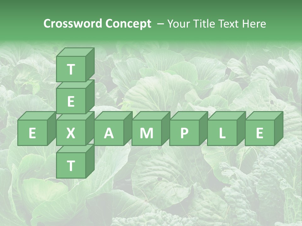 Closeup Homegrown Cultivated PowerPoint Template