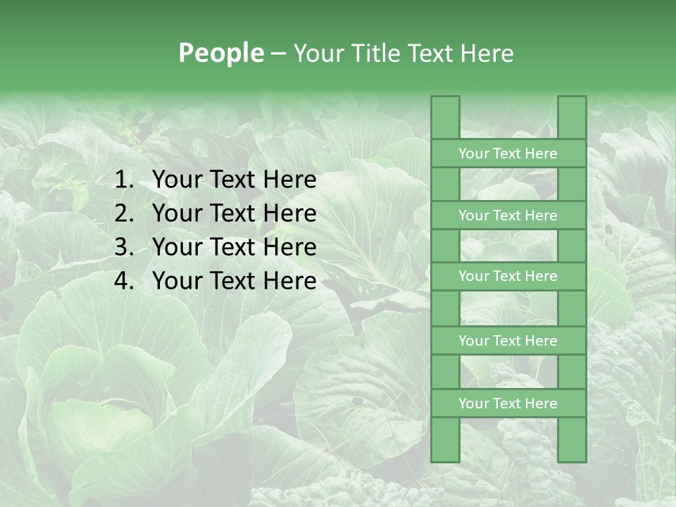 Closeup Homegrown Cultivated PowerPoint Template
