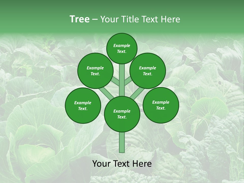 Closeup Homegrown Cultivated PowerPoint Template