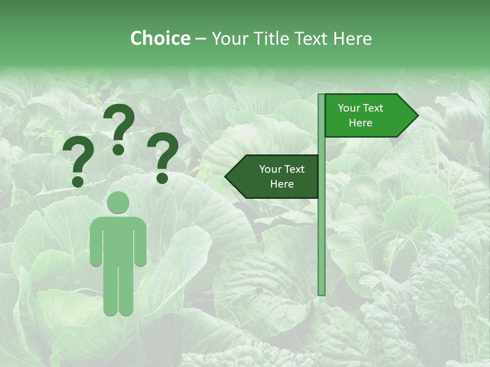 Closeup Homegrown Cultivated PowerPoint Template