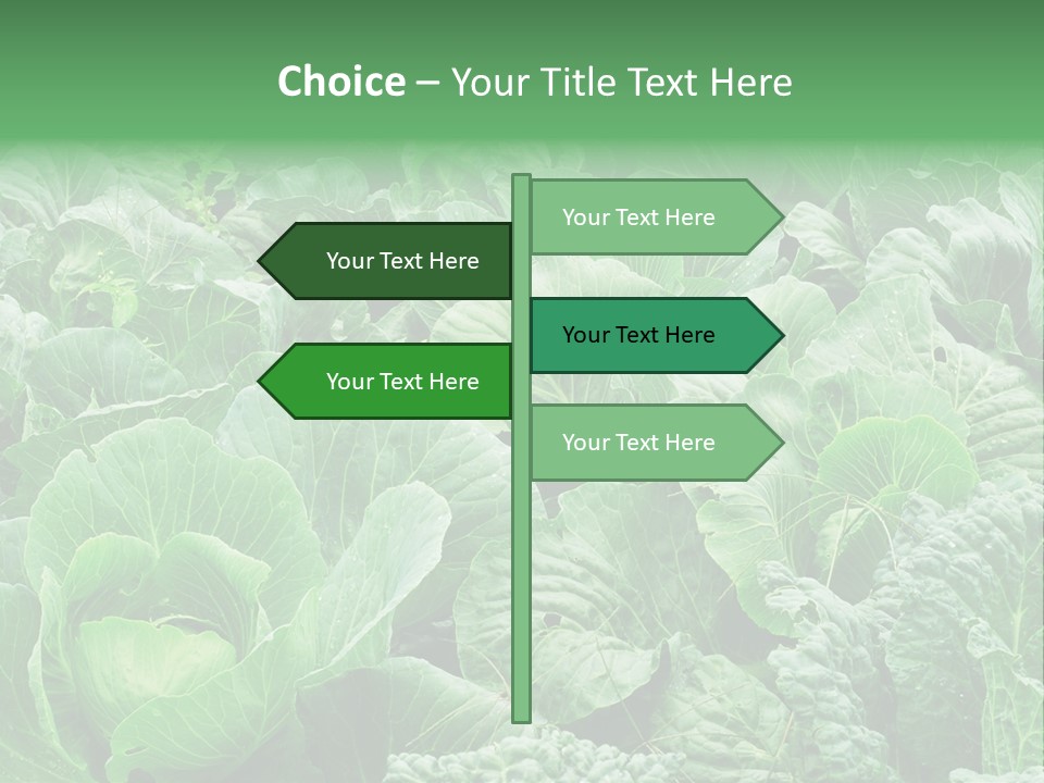 Closeup Homegrown Cultivated PowerPoint Template