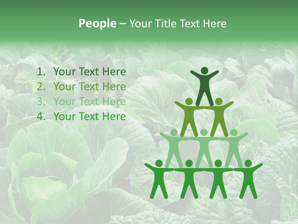 Closeup Homegrown Cultivated PowerPoint Template