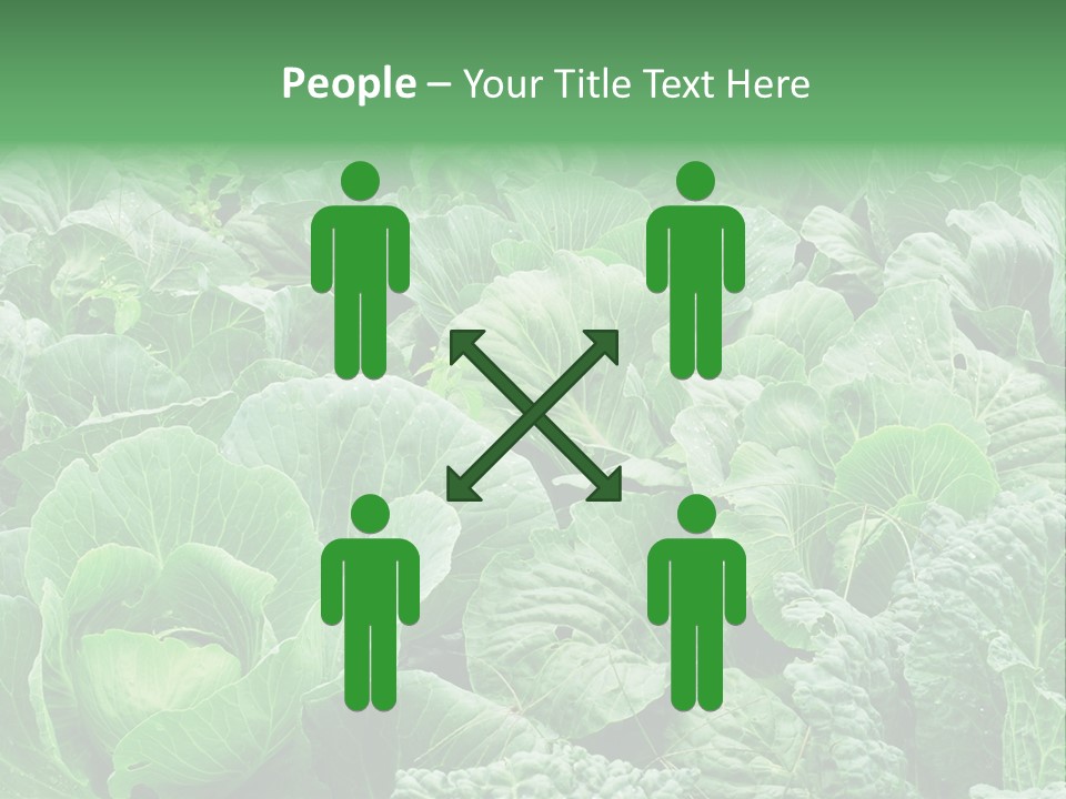 Closeup Homegrown Cultivated PowerPoint Template