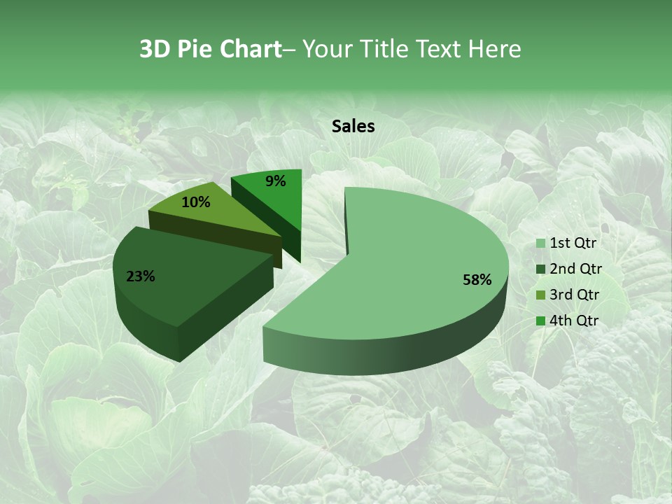 Closeup Homegrown Cultivated PowerPoint Template