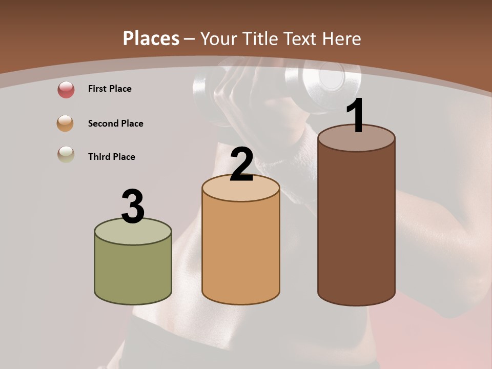 Fit Woman Body PowerPoint Template