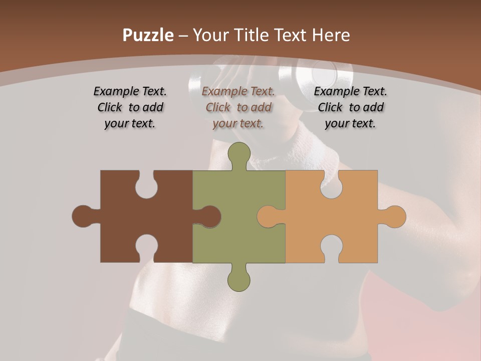 Fit Woman Body PowerPoint Template